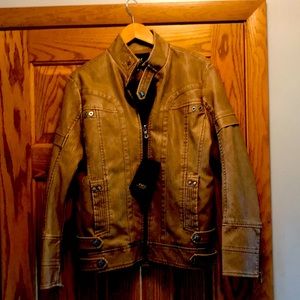 Ladies leather jacket